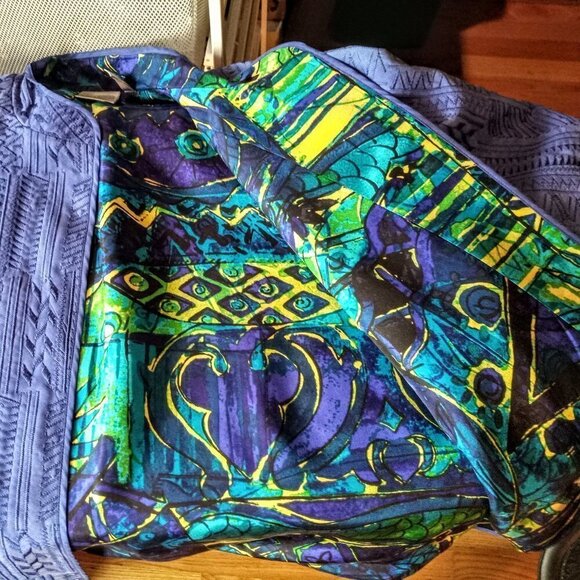 Chico's Reversible Silk Embroidered Jacket - Picture 7 of 9